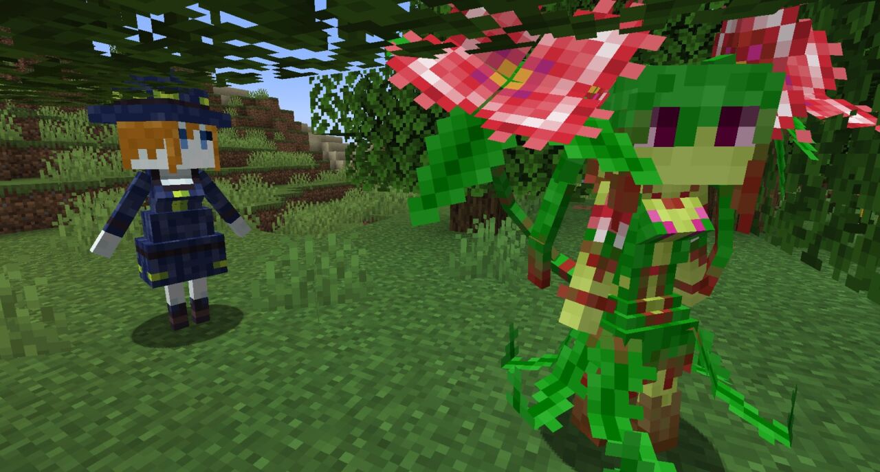 美少女MOD「Hostile Mobs and Girls (HMaG)」の特徴3