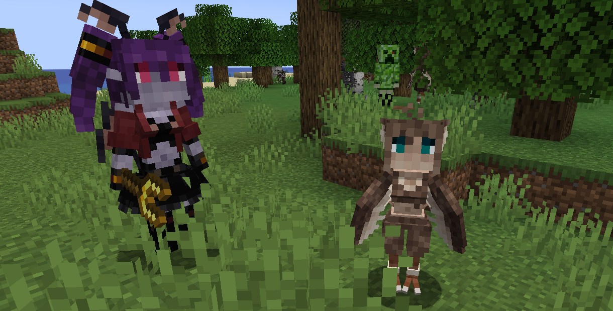 美少女MOD「Hostile Mobs and Girls (HMaG)」の特徴4