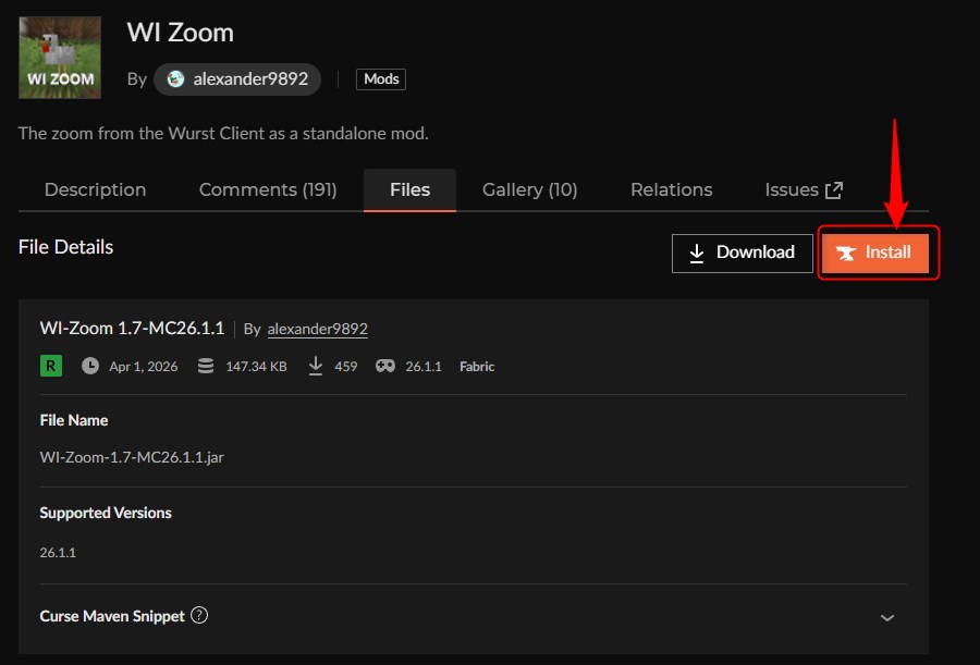 ズームMOD「WI Zoom」の入れ方2
