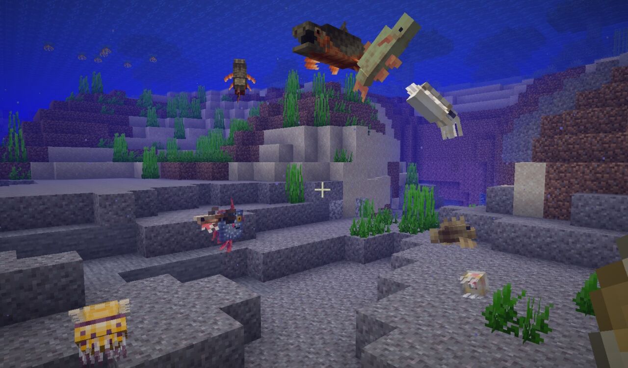 【マイクラ】深海MOD「Hybrid Aquatic」