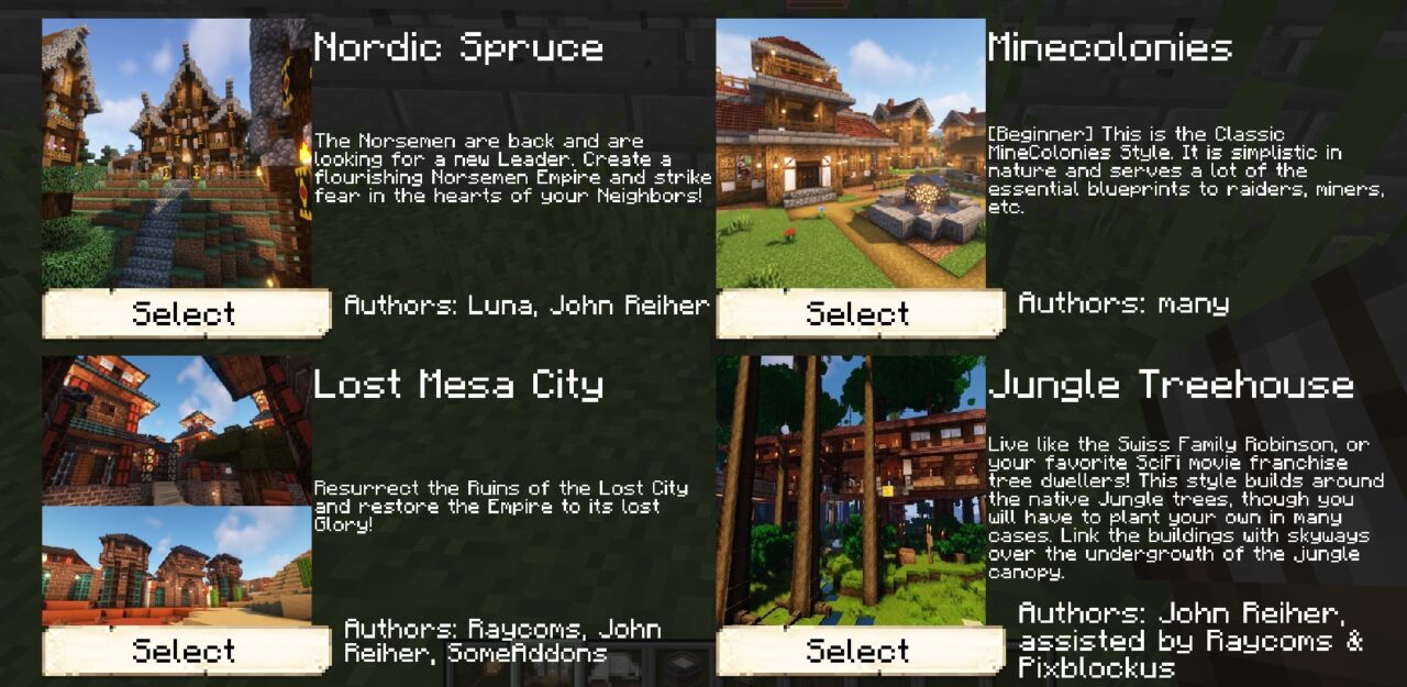 【マイクラ】街MOD「MineColonies」