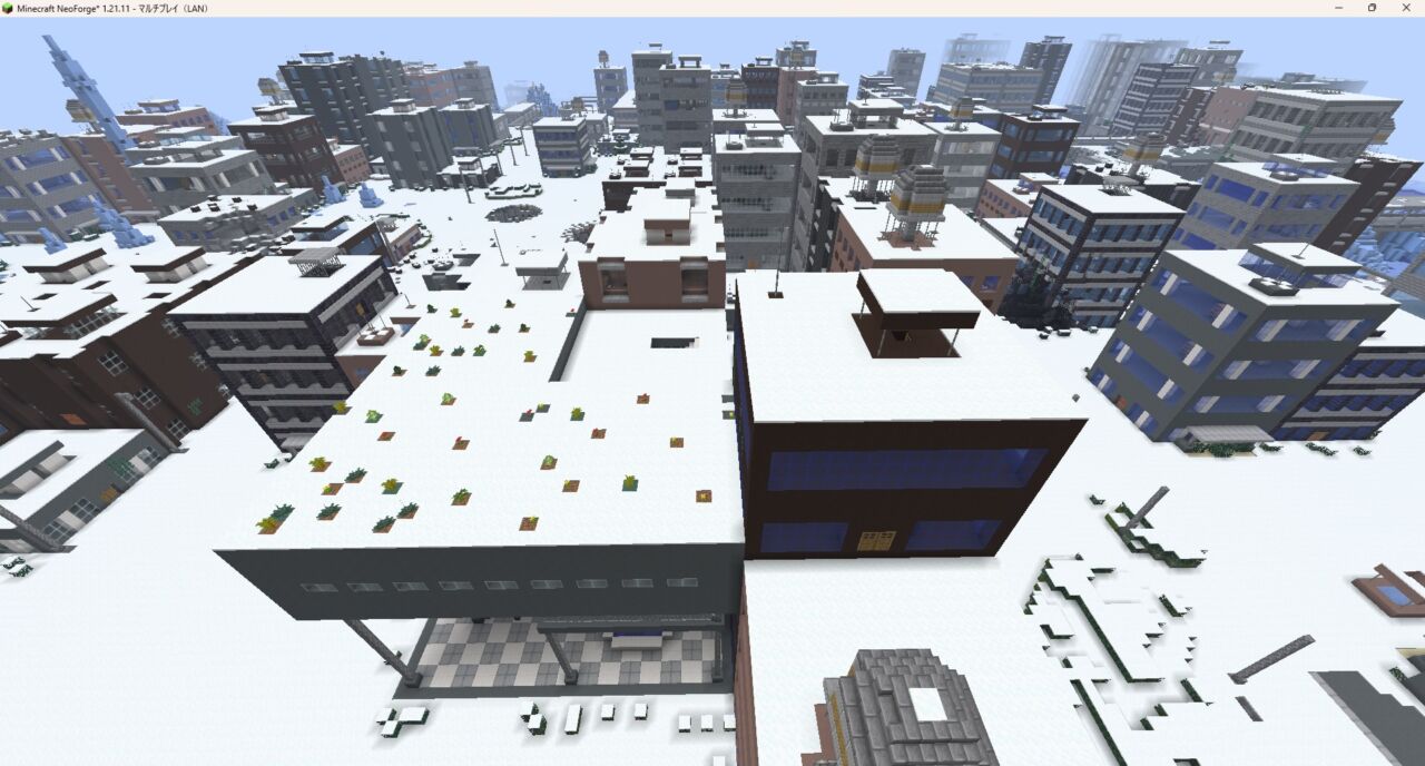 【マイクラ】街MOD「The Lost Cities」