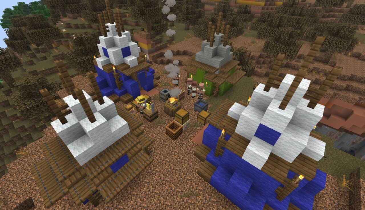 【マイクラ】街MOD「Towns and Towers」