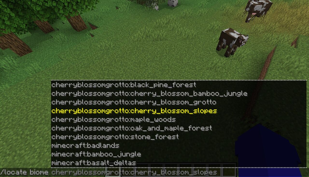 「Cherry Blossom Grotto」の動作確認2