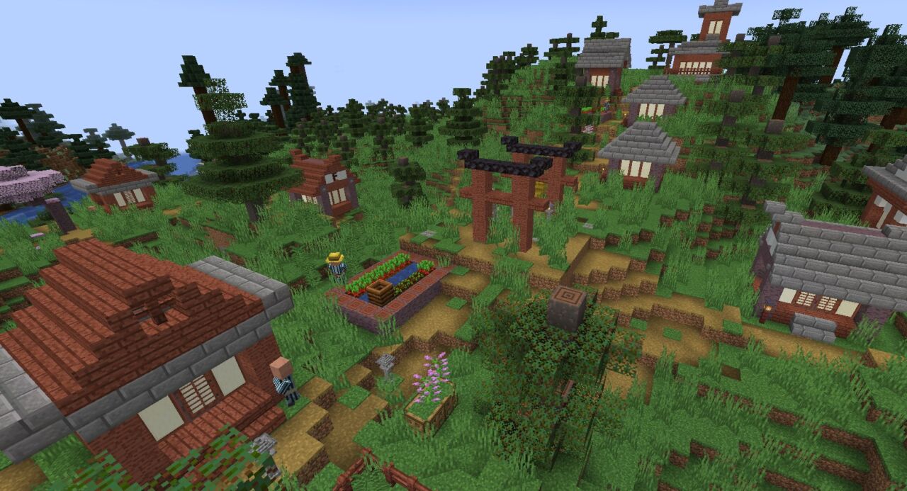 桜MOD「Cherry Blossom Grotto」の特徴3