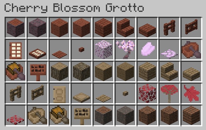 桜MOD「Cherry Blossom Grotto」の特徴5