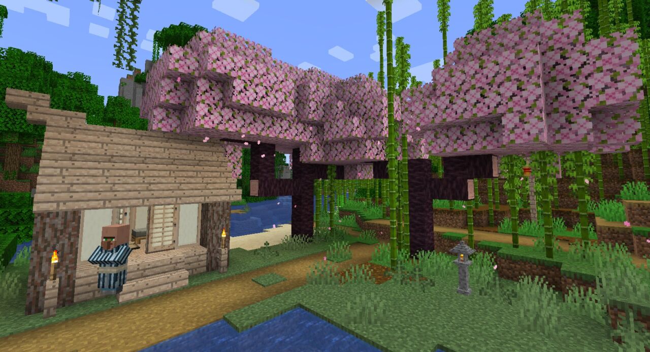 【マイクラ】桜MOD「Eastward Journeys」