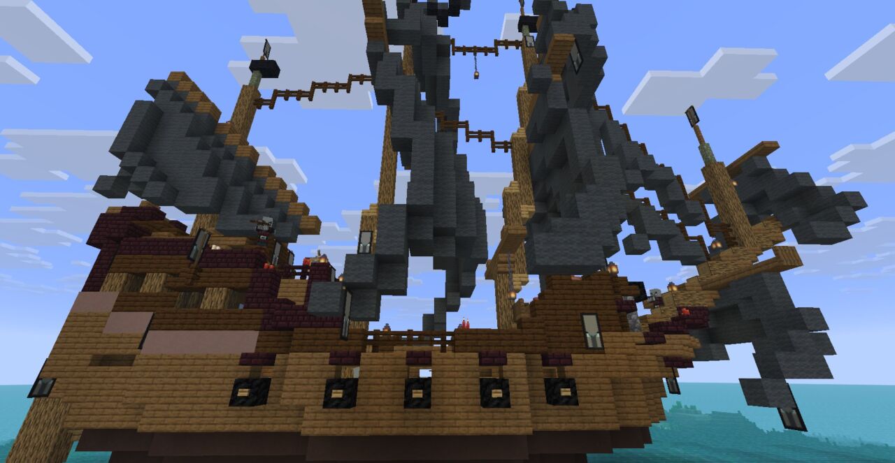 戦艦MOD「Illager Warship」の特徴1