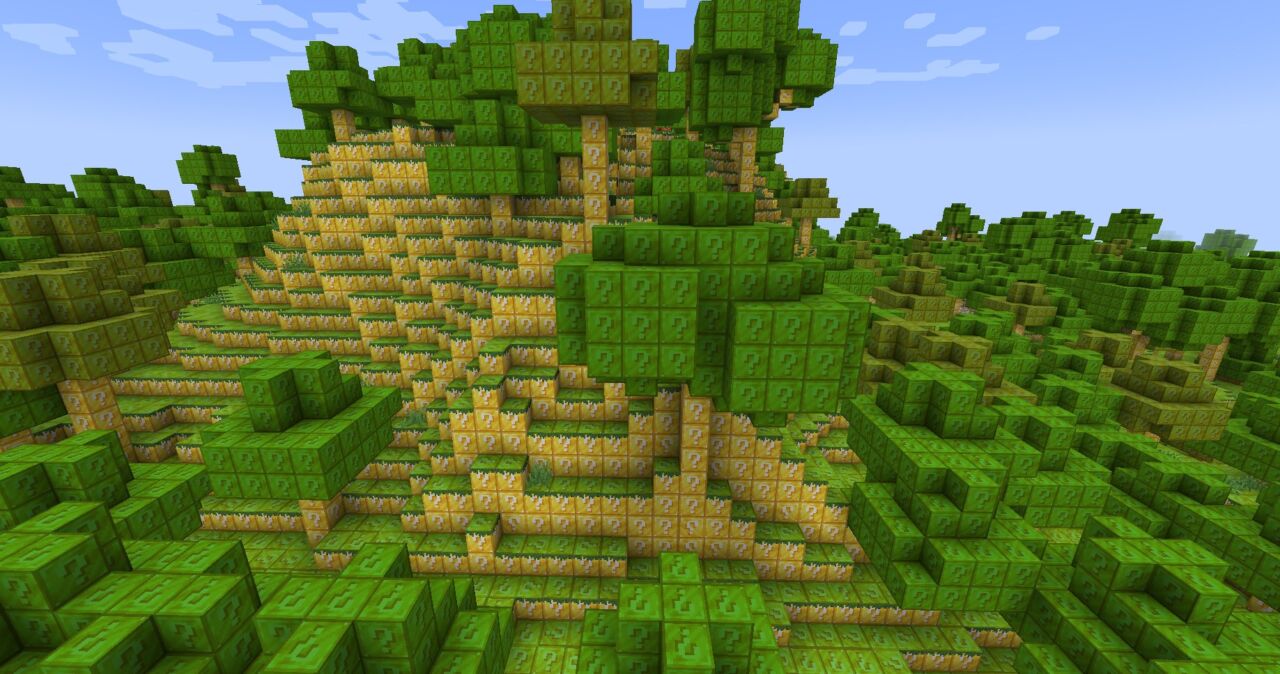 【マイクラ】ラッキーブロックMOD「Lucky Block Only World Mod」