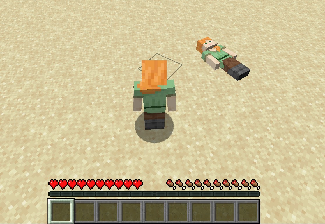 【マイクラ】死体MOD「Corpse」の特徴1