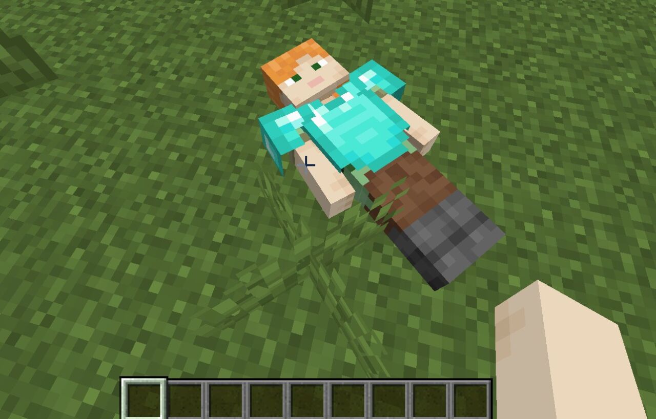 マイクラの死体MOD「Corpse」