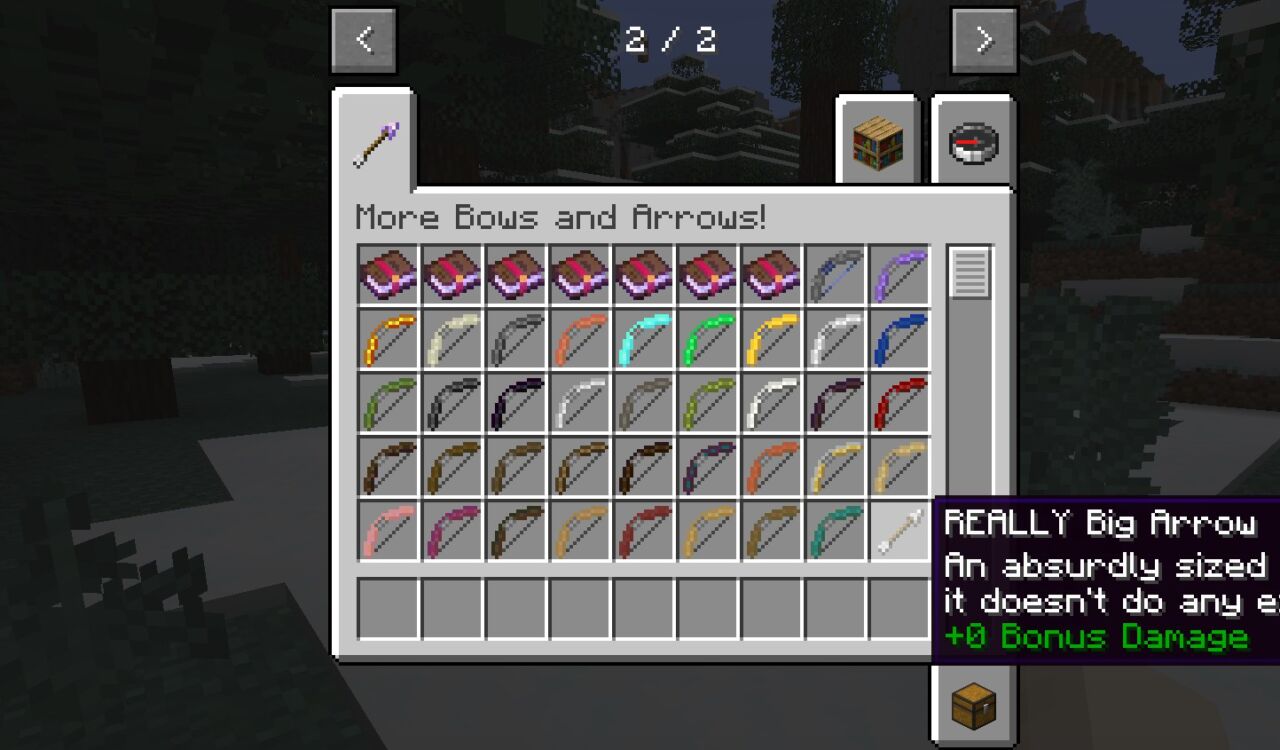 「More Bows and Arrows」の動作確認