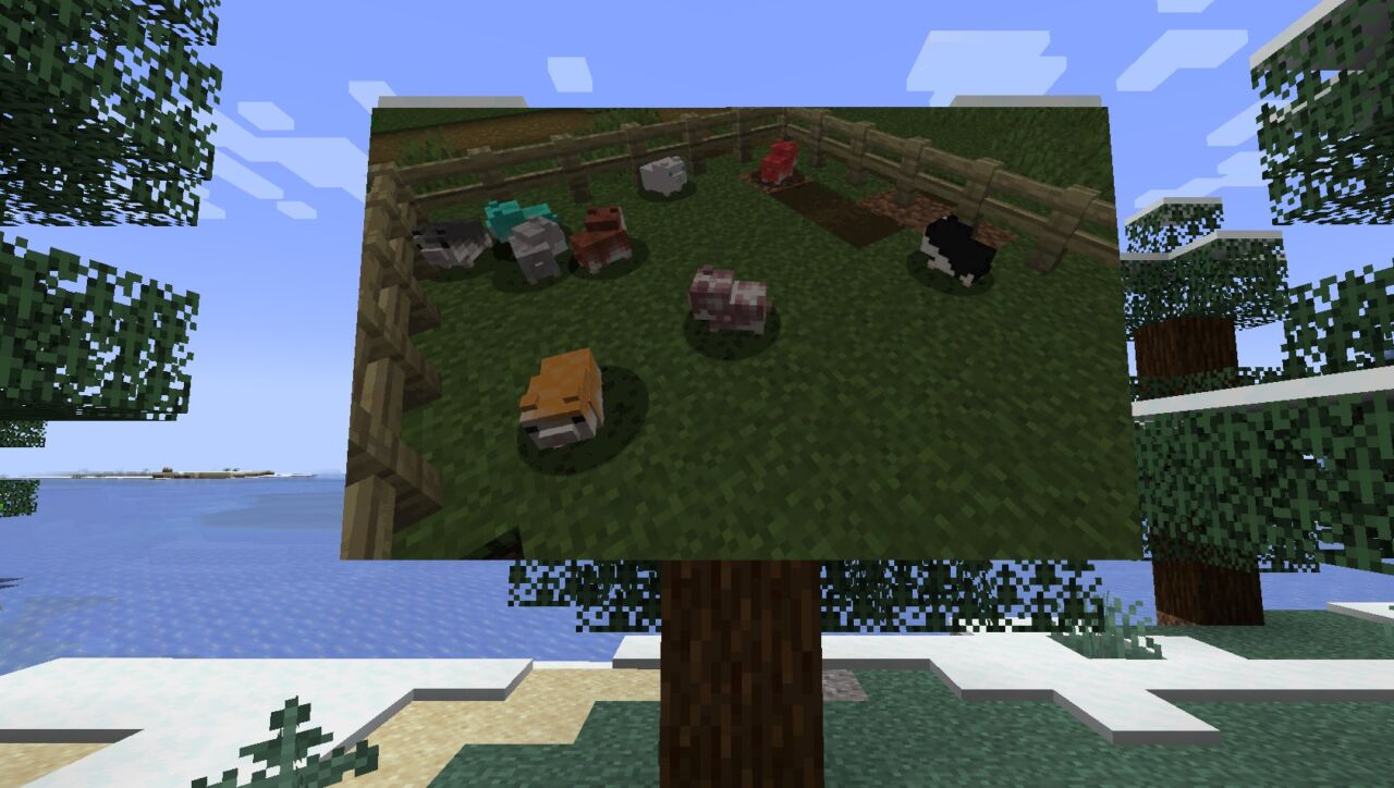 【マイクラ】画像貼り付けMOD「Immersive Paintings」