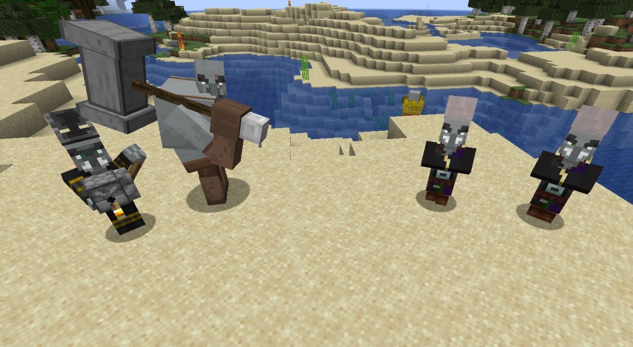 【マイクラ】襲撃MOD「Illage and Spillage」