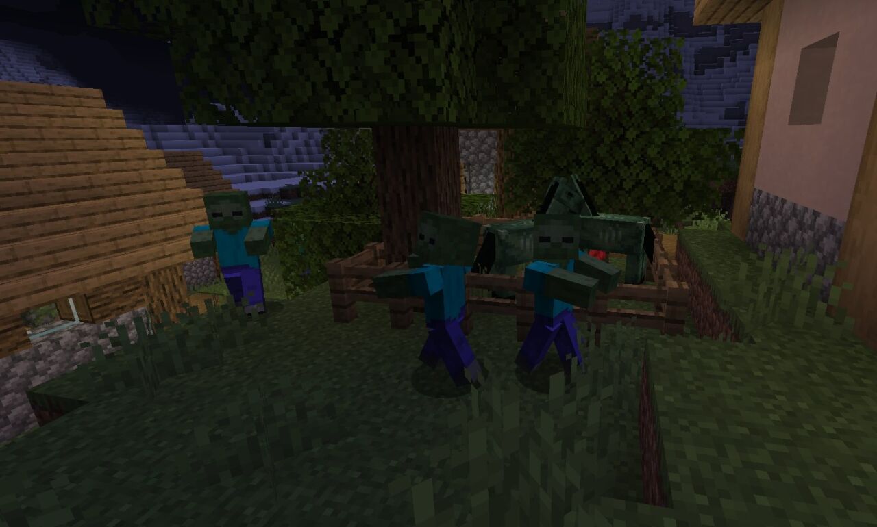 【マイクラ】襲撃MOD「The Hordes」