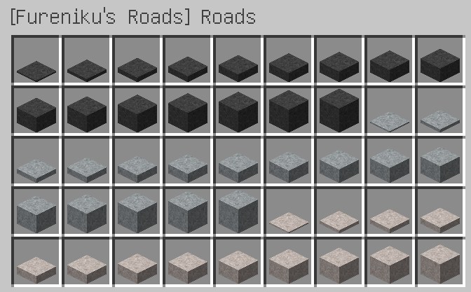 道路MOD「Fureniku's Roads」の特徴1