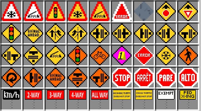 道路MOD「Traffic control + Roads & Signs by Teerth」の特徴1