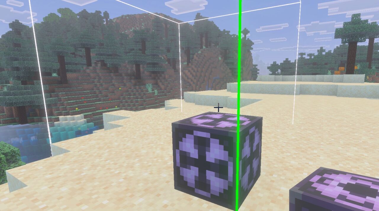 マイクラのストラクチャーブロックの見た目
