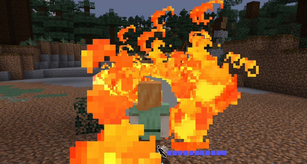 Mine Pieceで悪魔の実の技を使用している画面2