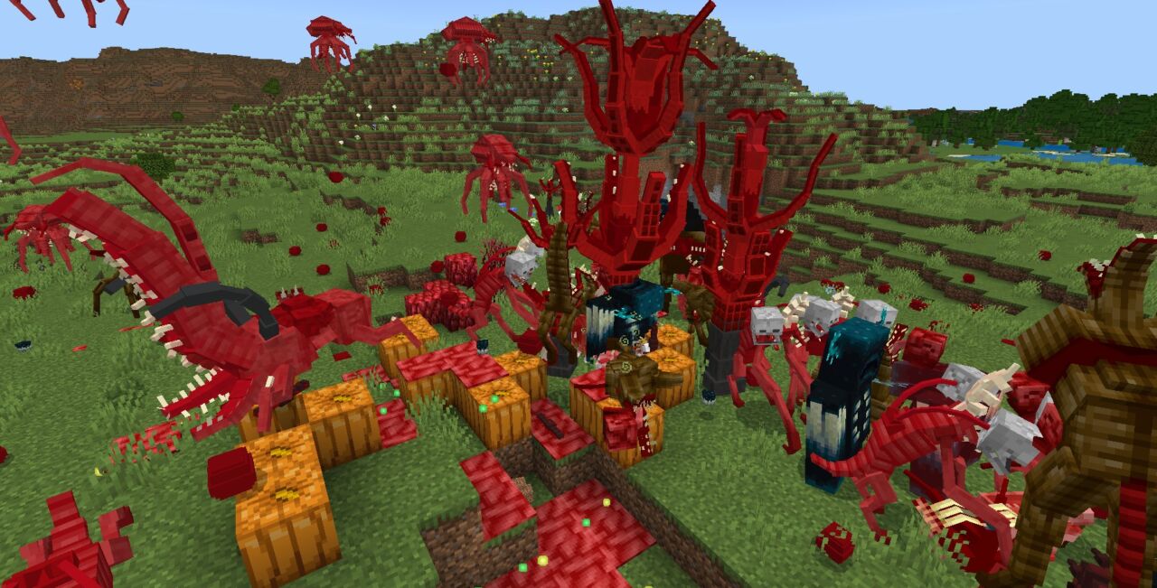 マイクラ統合版寄生虫アドオン