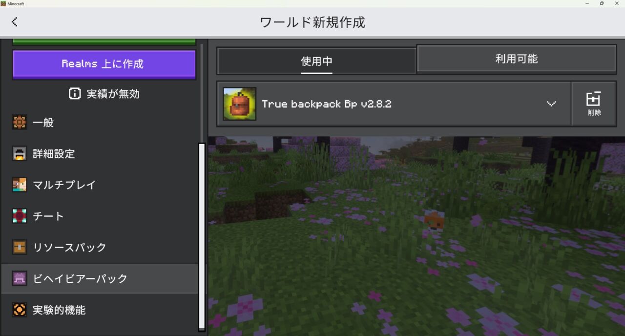バックパックアドオン「True Backpack」の入れ方8