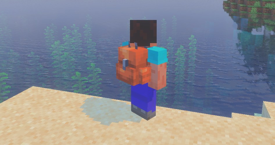 【マイクラ統合版】バックパックアドオン「True Backpack」