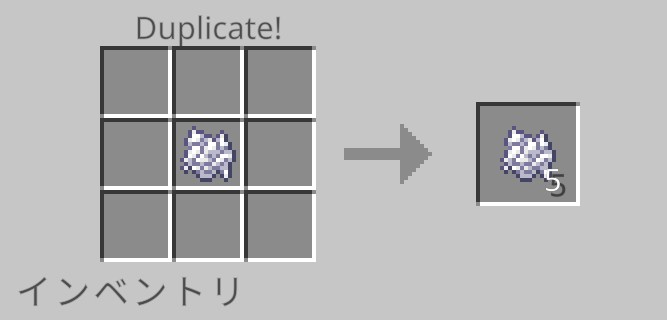 まな板アドオン「Block Duplicator」でアイテムを増殖2