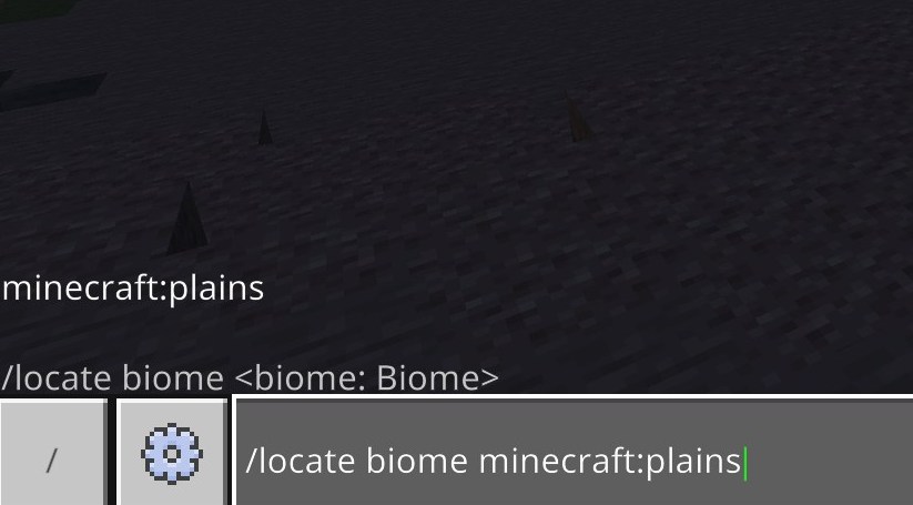 マイクラ　コマンド平原