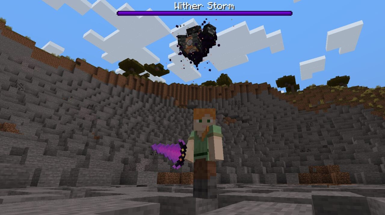 Cracker's Wither Storm Modで追加される武器・装備アイテム