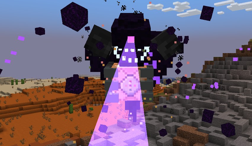 Cracker's Wither Storm Modで進化したウィザーストームの中盤形態
