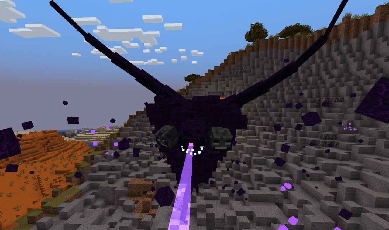 Cracker's Wither Storm Modのウィザーストームの後半進化形態