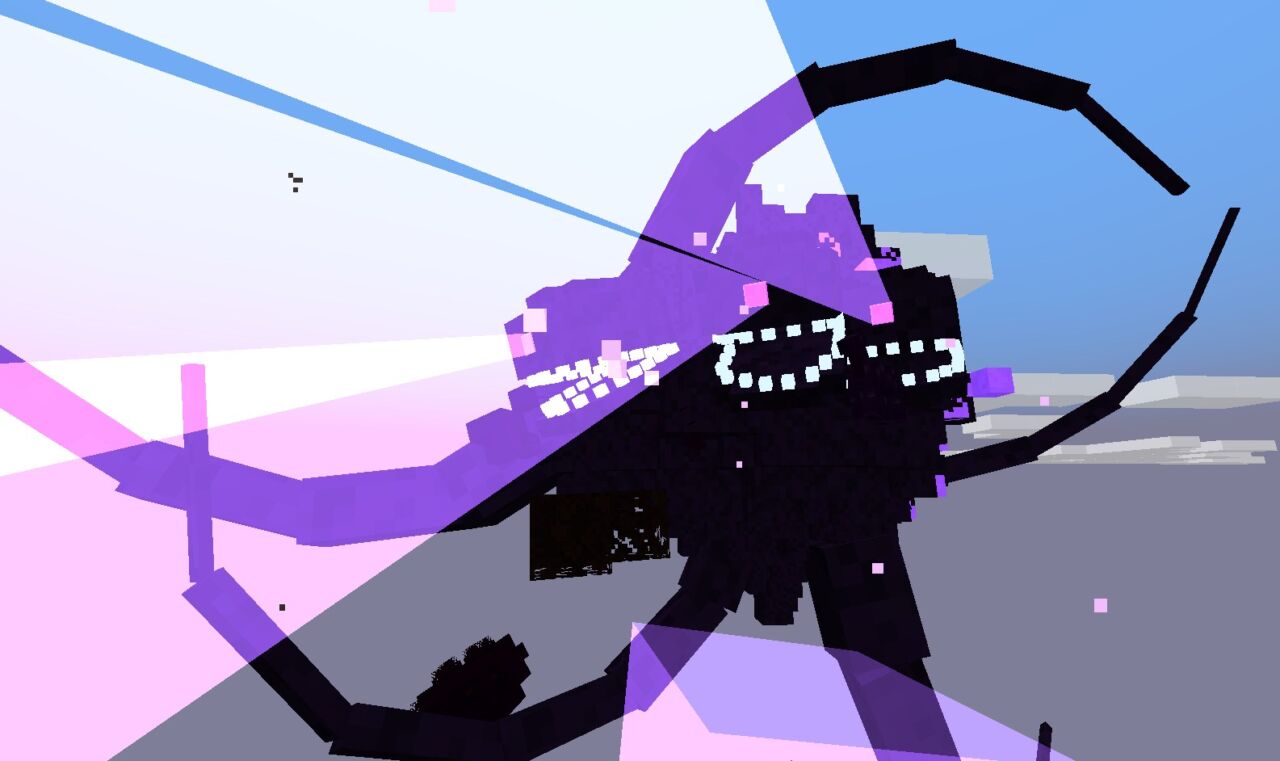 Cracker's Wither Storm Modのウィザーストーム最終形態