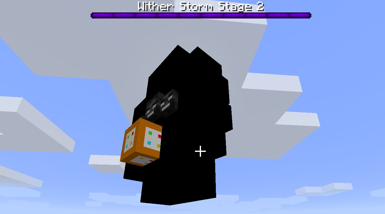 Wither Storm Modのウィザーストーム第1段階