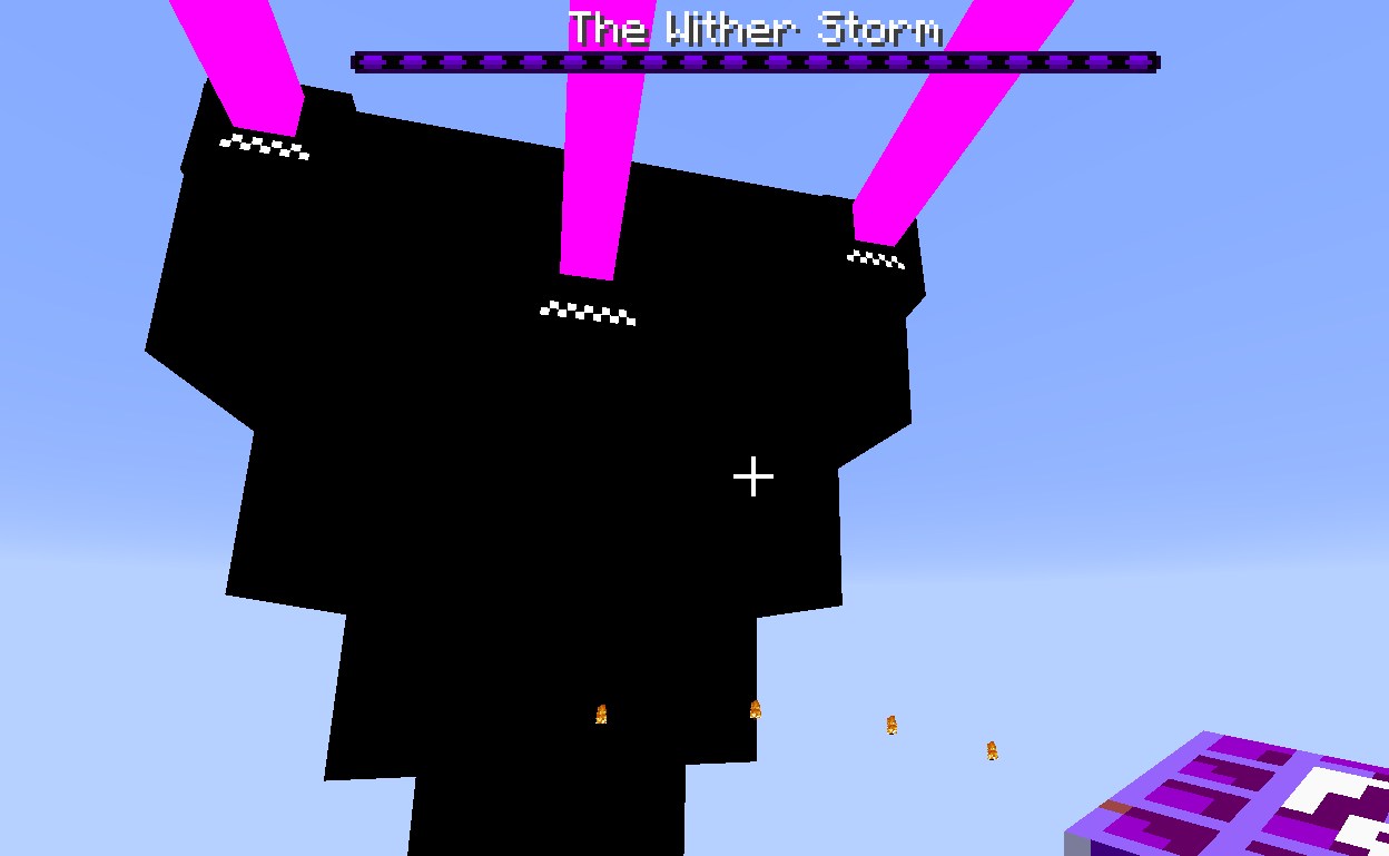 マイクラのWither Storm Modのウィザーストーム最終形態