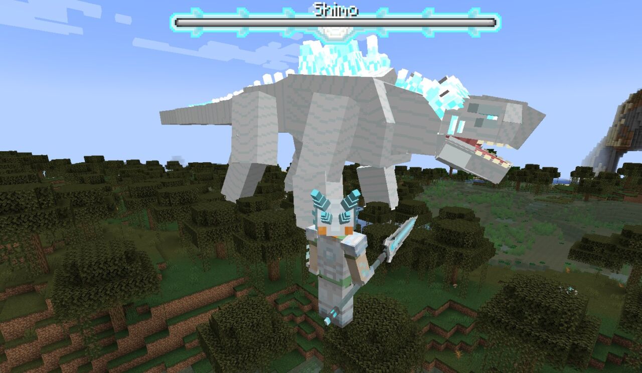 マイクラのゴジラMOD「Craft Kaiju」のタイトル画面