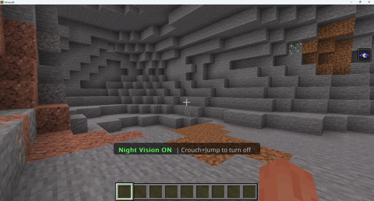 マイクラ暗視アドオン