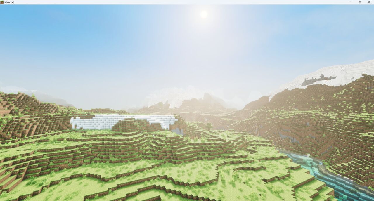 Revolution Vibrant Visualsを適用した昼間の風景