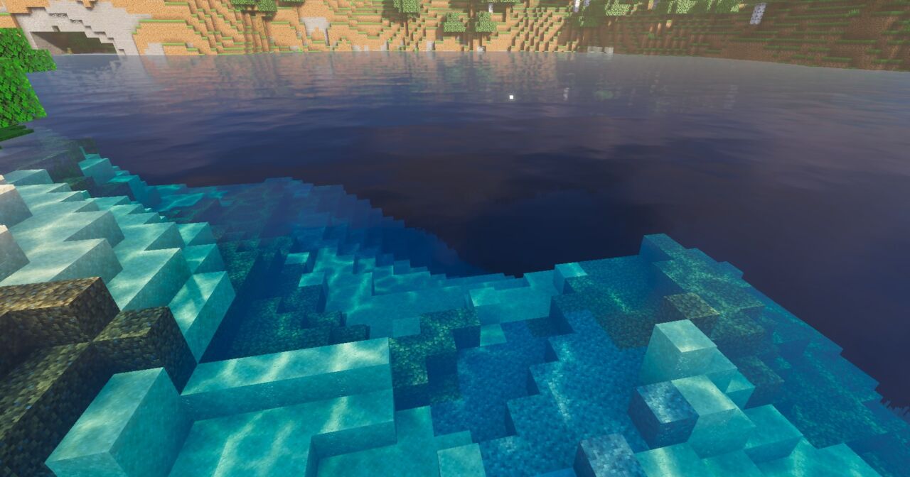 BSLB Shadersを適用した暖色系の風景