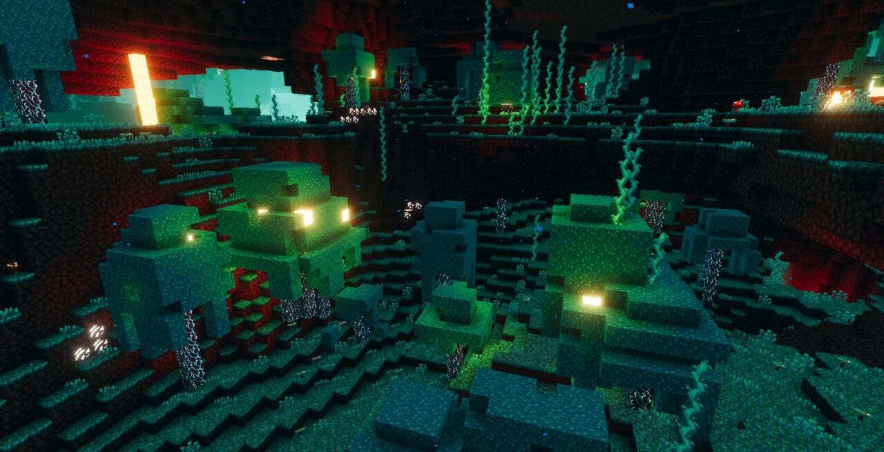 BSLB Shadersを適用した日中の風景