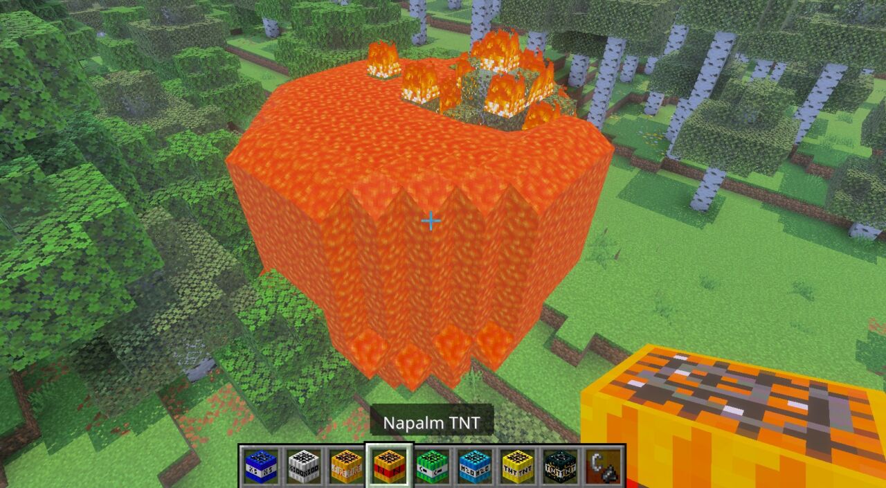 TNT Destructive Addonの投擲版ダイナマイト
