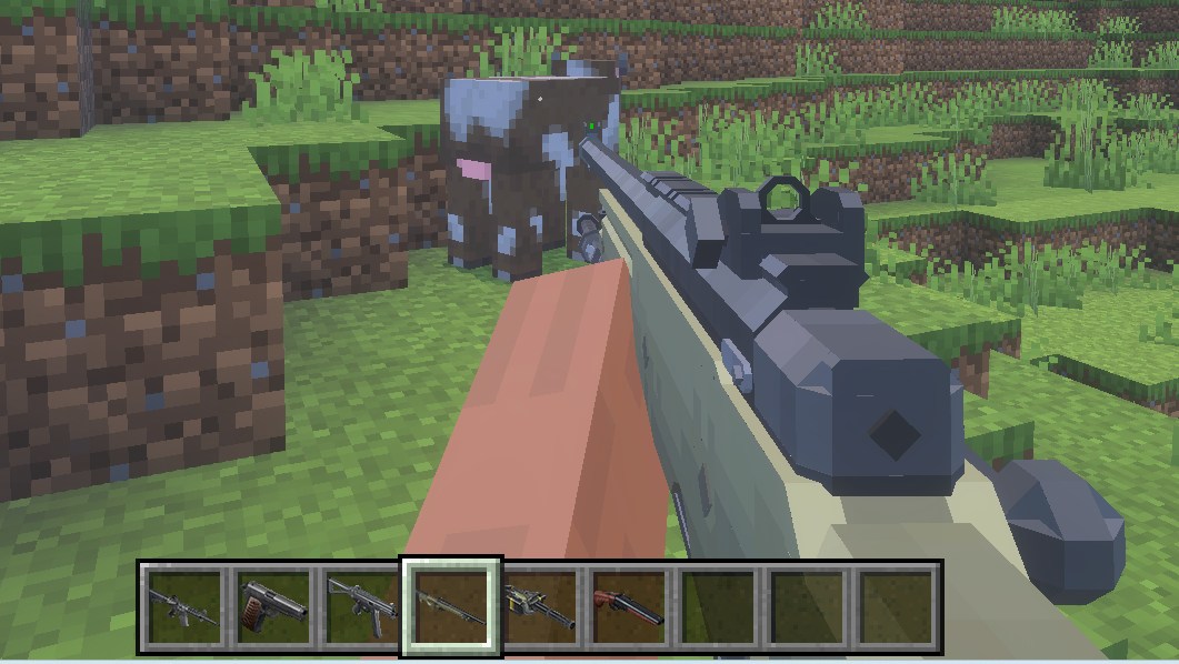 【マイクラ統合版】TACZアドオンの特徴