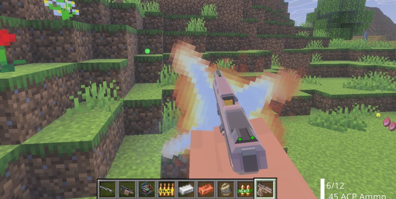 TACZアドオンで銃を撃つ
