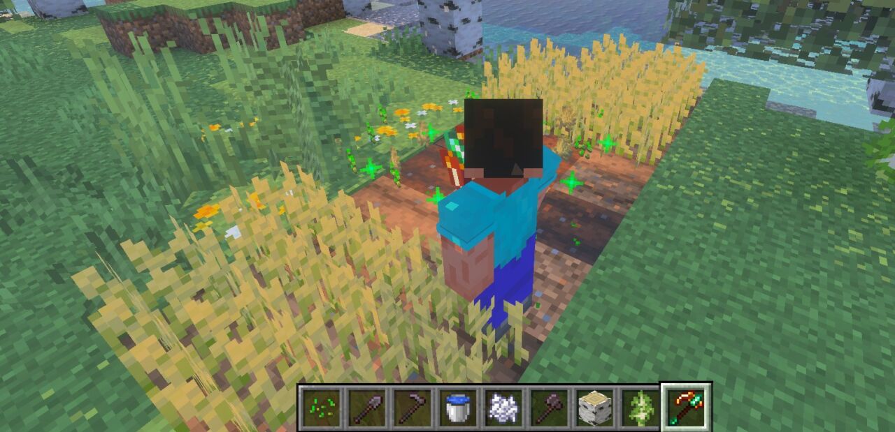 Farming Assistanceのエリア一括収穫ツール