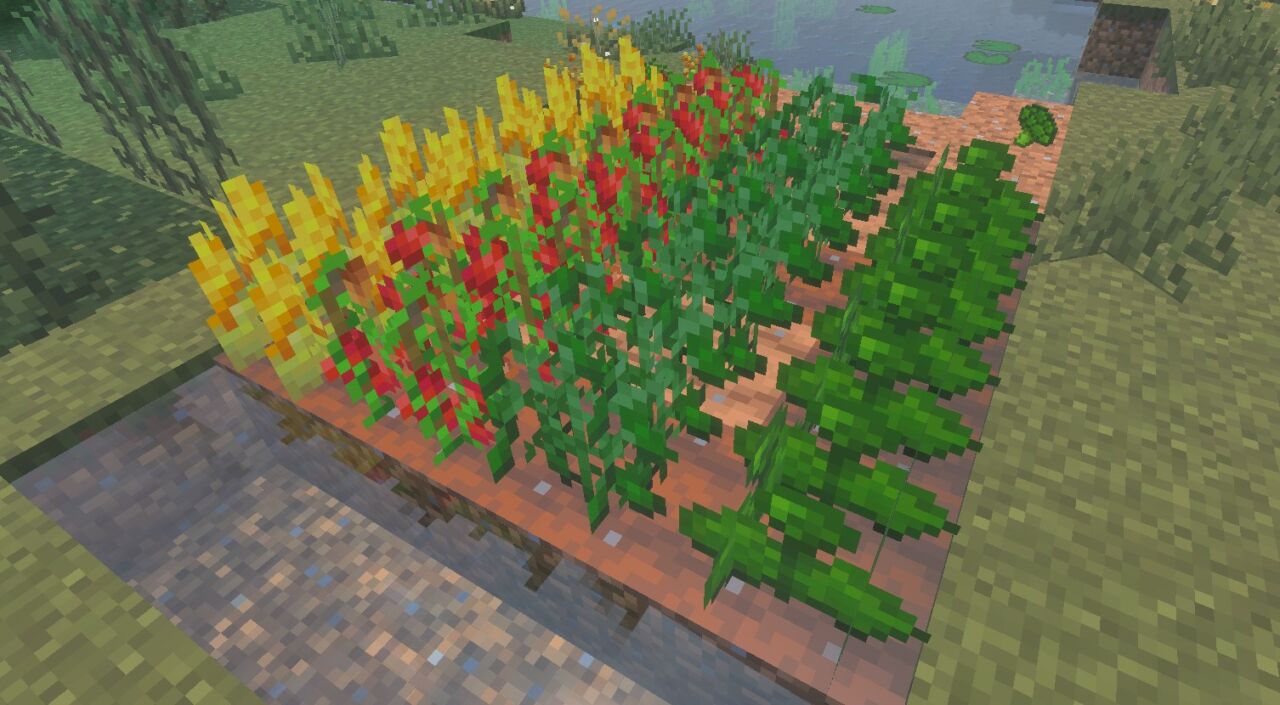 【マイクラ統合版】農業アドオン「Crops Overhaul」