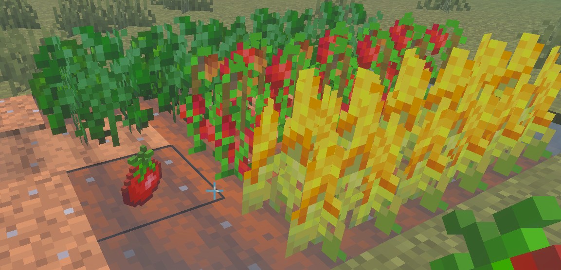 Crops Overhaulのトマトとアボカドの栽培