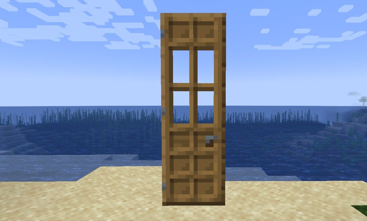 Dramatic Doorsの全木材色に対応した3ブロック高のドア