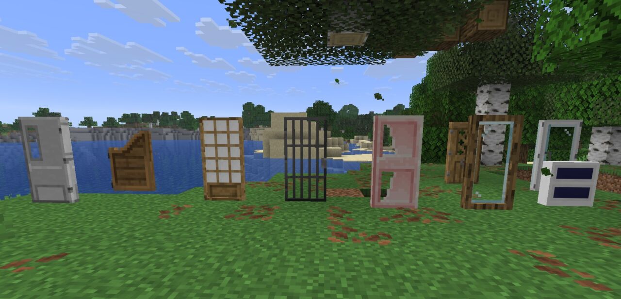 【マイクラ】ドアMOD