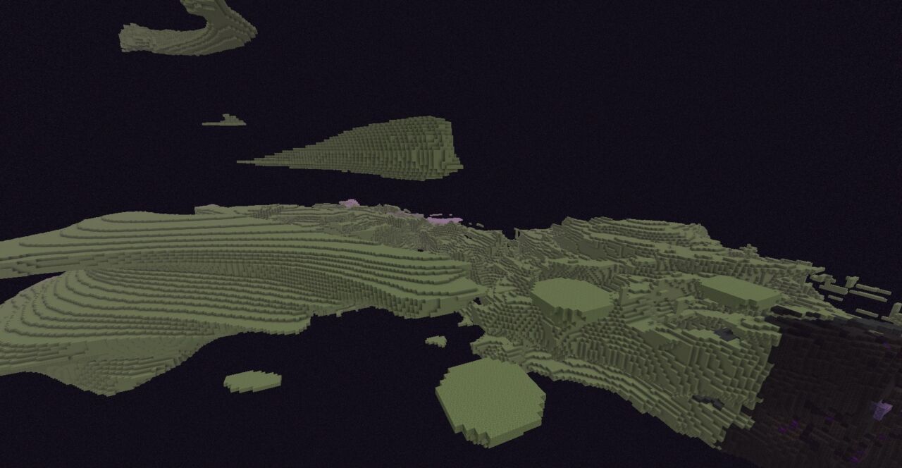 Nullscapeの結晶化した峰の地形