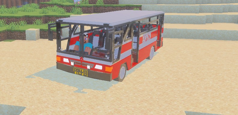 Indonesian Vehicle Packの長距離バス（ジェットバス）
