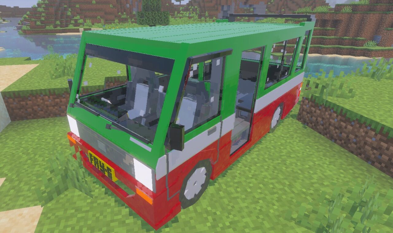 Indonesian Vehicle Packの路線バス（トランスジャカルタ）